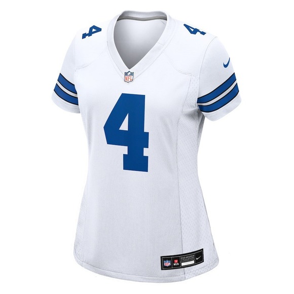 Nike On Field Dallas Cowboys Dak Prescott #4 Jersey - Size S‎ - White - Picture 10 of 10
